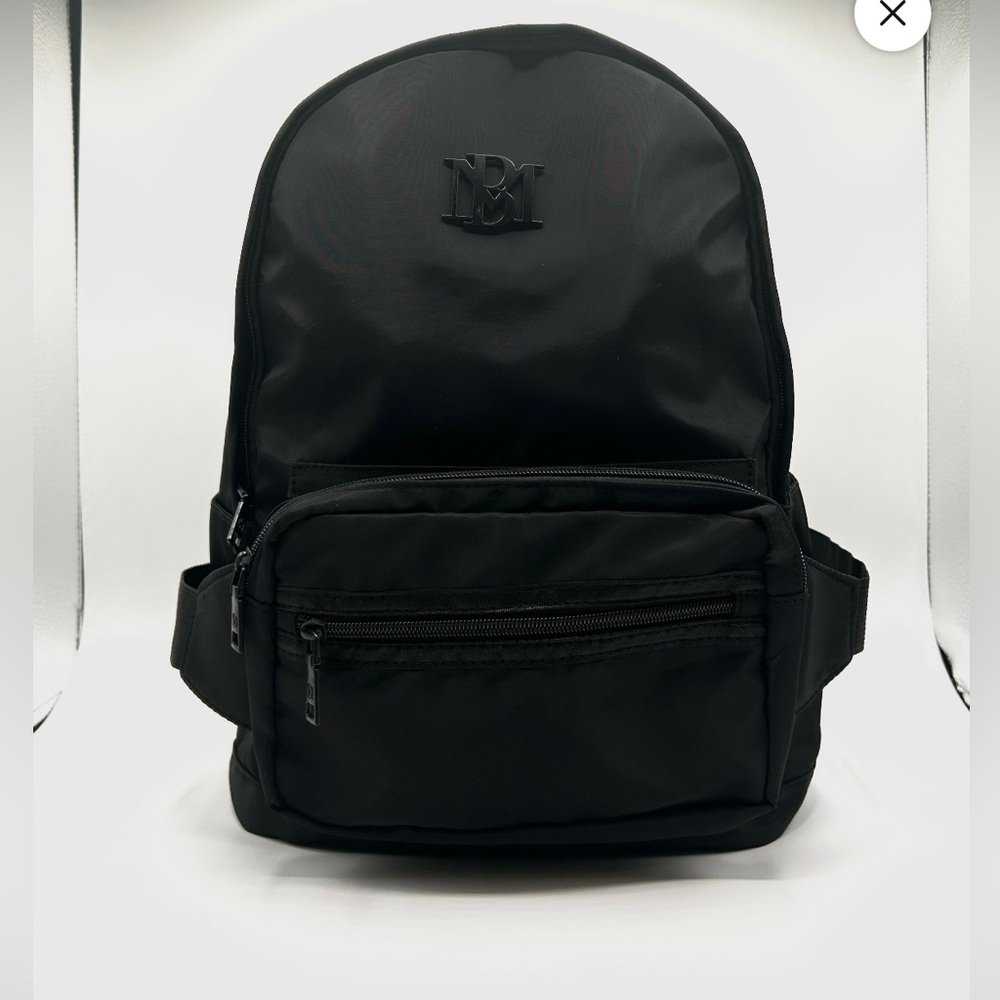 New Badgley Mischka Nylon Backpack with Detachable Fanny Pack